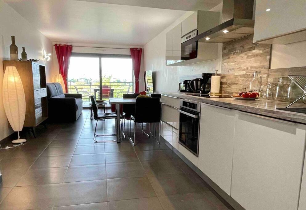 Superbe Appartement, Piscine, Vue Mer Et Montagnes Антіб Екстер'єр фото
