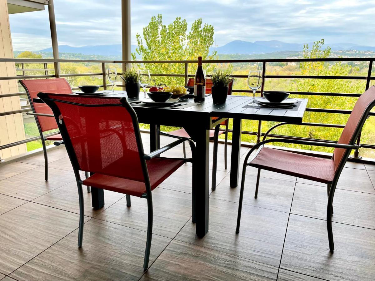 Superbe Appartement, Piscine, Vue Mer Et Montagnes Антіб Екстер'єр фото